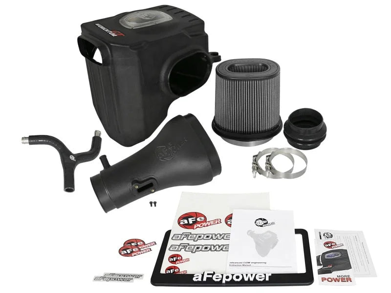 aFe Momentum GT Pro DRY S Cold Air Intake System 17-18 Nissan Titan V8 5.6L - Additional View 5