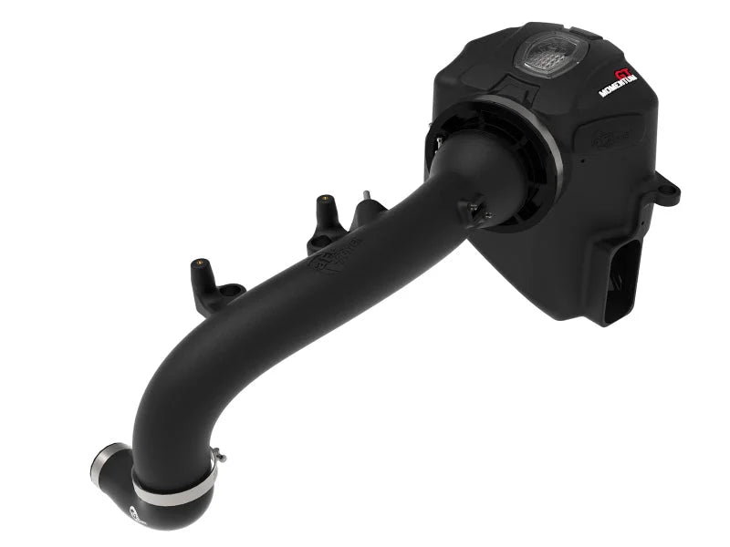 aFe Momentum GT Pro DRY S Cold Air Intake System 19-20 GM Silverado/Sierra 1500 2.7L 4 CYL - Back View