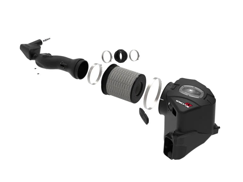 aFe Momentum GT Pro DRY S Cold Air Intake System 19-21 GM SUV 5.3L V8 - Installation View