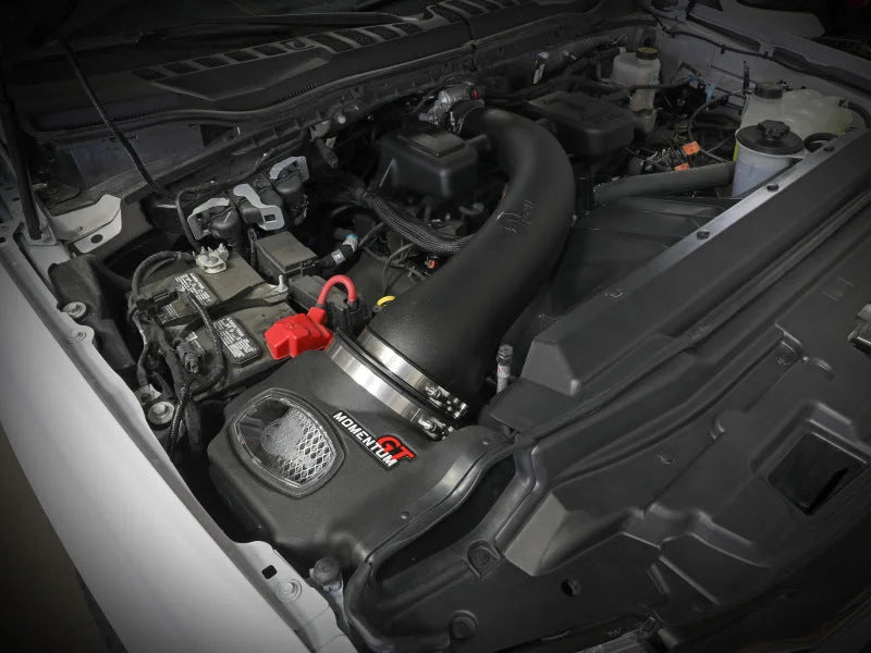 aFe Momentum GT Pro DRY S Cold Air Intake System 20-21 Ford F-250/F-350 - Side View