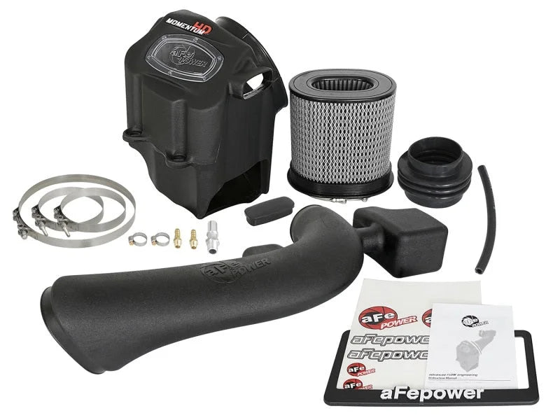 aFe Momentum GT Pro DRY S Cold Air Intake System 2017 Ford Superduty V8-6.2L - Additional View 5