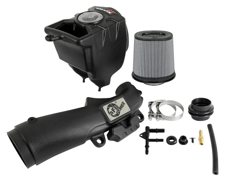 aFe Momentum GT Pro DRY S Cold Air Intake System 2018 Jeep Wrangler (JL) I4-2.0L (t) - Back View