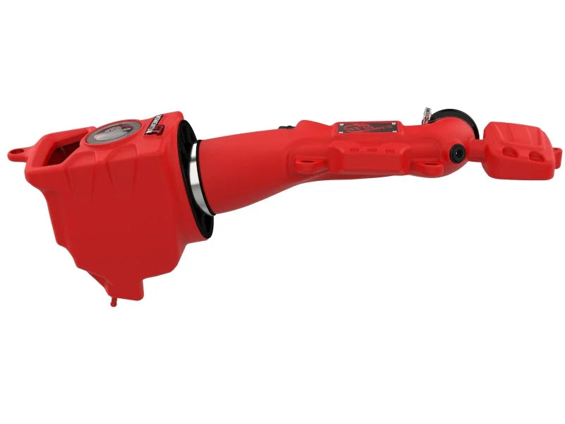 aFe Momentum GT Pro DRY S Cold Air Intake System 2018+ Jeep Wrangler (JL) V6 3.6L (Red Edition) - Additional View 5