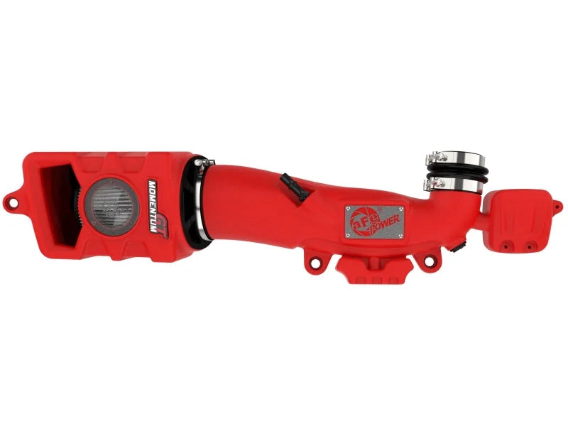 aFe Momentum GT Pro DRY S Cold Air Intake System 2018+ Jeep Wrangler (JL) V6 3.6L (Red Edition) - Additional View 6