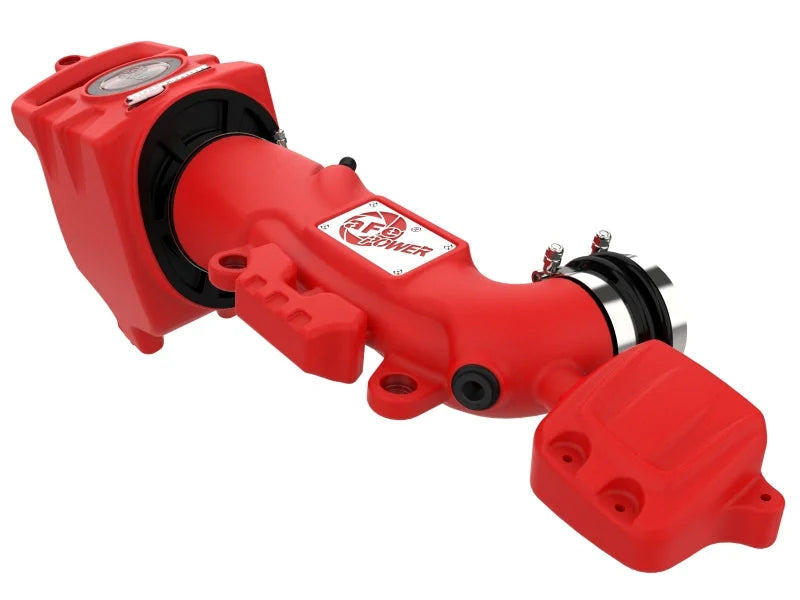 aFe Momentum GT Pro DRY S Cold Air Intake System 2018+ Jeep Wrangler (JL) V6 3.6L (Red Edition) - Additional View 10
