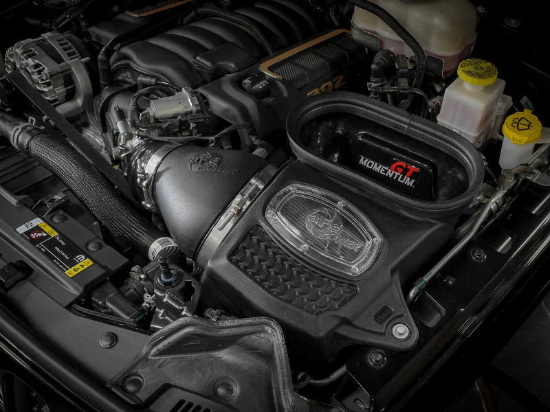 aFe Momentum GT Pro DRY S Cold Air Intake System 21-22 Jeep Wrangler 392 (JL) 6.4L V8 - Side View