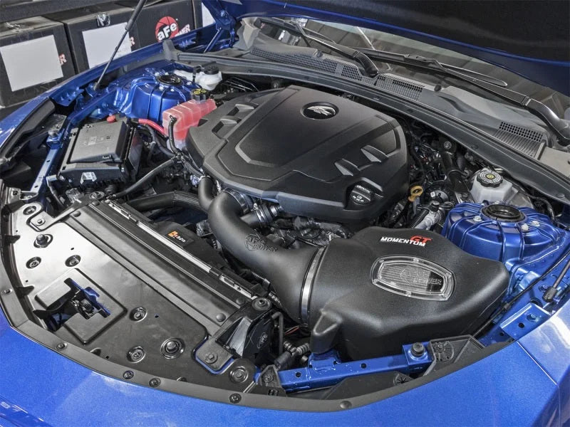 aFe Momentum GT Pro DRY S Intake System 16-17 Chevrolet Camaro V6-3.6L - Side View