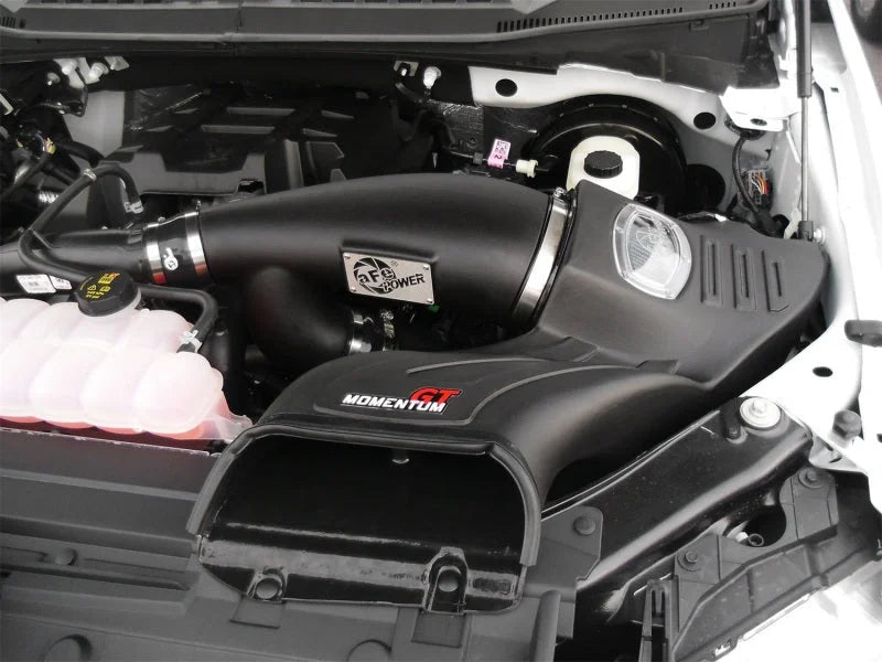 aFe Momentum GT Pro DRY S Intake System 2016 Ford F-150 EcoBoost V6-2.7L/3.5L (tt) - Side View