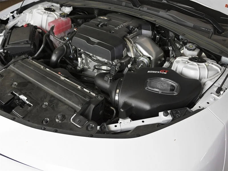 aFe Momentum GT Pro DRY S Intake System Chevrolet Camaro 16-17 I4 2.0L (t) - Side View