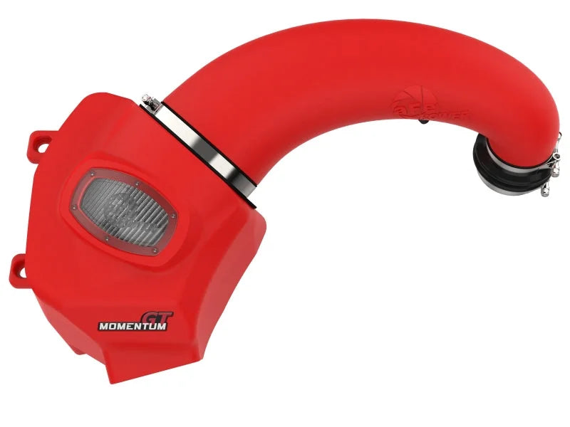 aFe Momentum GT Pro DRY S Intake System Red Edition 19-23 Dodge RAM 1500 V8-5.7L HEMI - Installation View