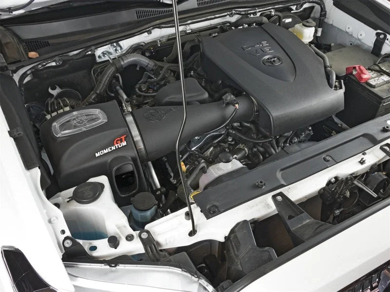 aFe Momentum GT Pro DRY S Stage-2 Intake System 2016 Toyota Tacoma V6 3.5L - Side View