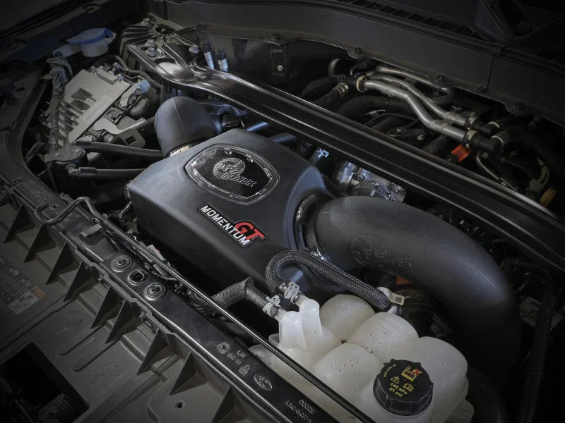 aFe Momentum GT Pro Dry S Cold Air Intake System 20-21 Ford Explorer ST V6-3.0L TT - Side View