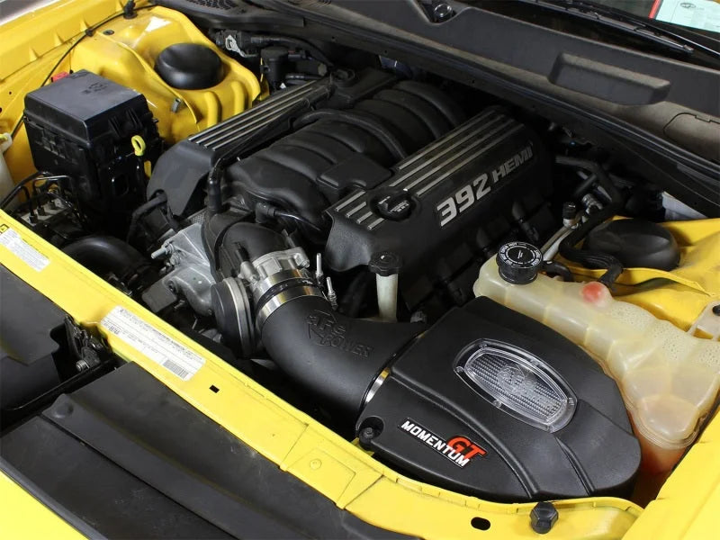 aFe Momentum GT Pro Dry S Stage-2 Intake System 11-15 Dodge Challenger/Charger R/T V8 6.4L HEMI - Side View