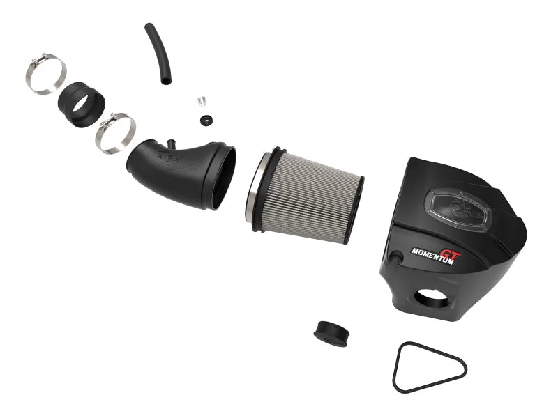 aFe Momentum GT Pro Dry S Stage-2 Intake System 11-15 Dodge Challenger/Charger R/T V8 6.4L HEMI - Back View