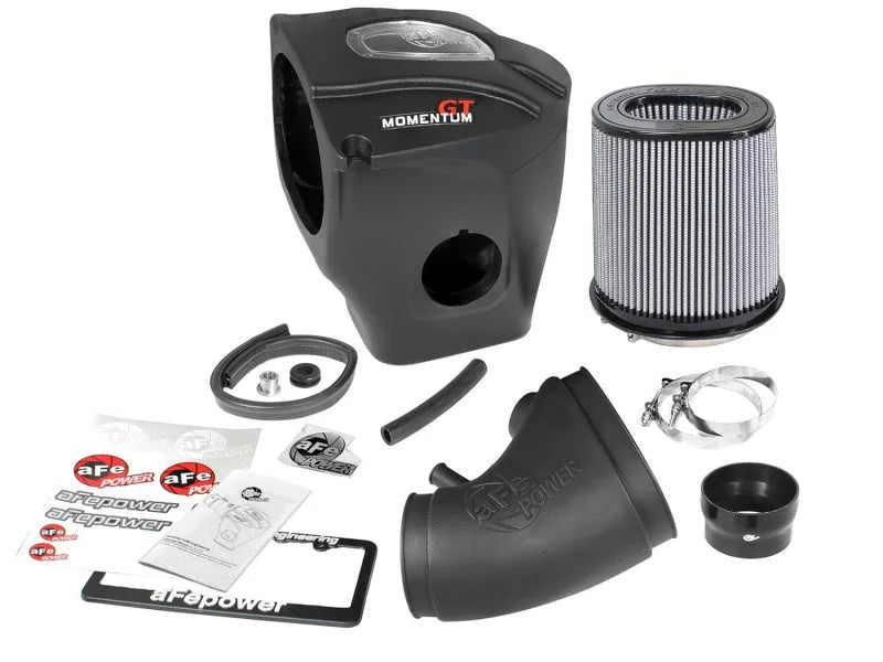 aFe Momentum GT Pro Dry S Stage-2 Intake System 11-15 Dodge Challenger/Charger R/T V8 6.4L HEMI - Installation View