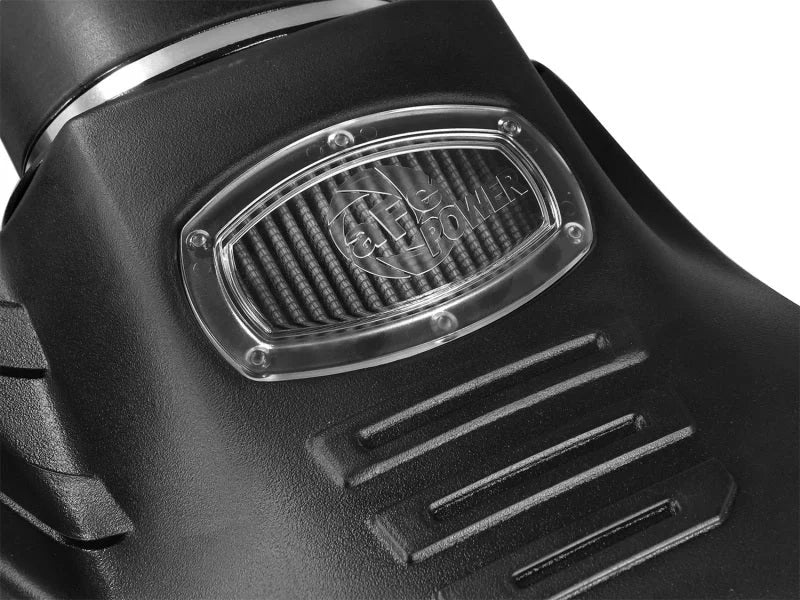 aFe Momentum GT Pro Dry S Stage-2 Intake System 15-17 Ford F-150 V8 5.0L - Back View
