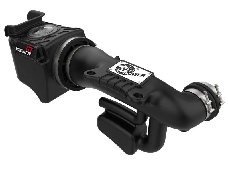 aFe Momentum GT Pro GUARD 7 Cold Air Intake System 12-18 Jeep Wrangler JK V6 3.6L - Installation View