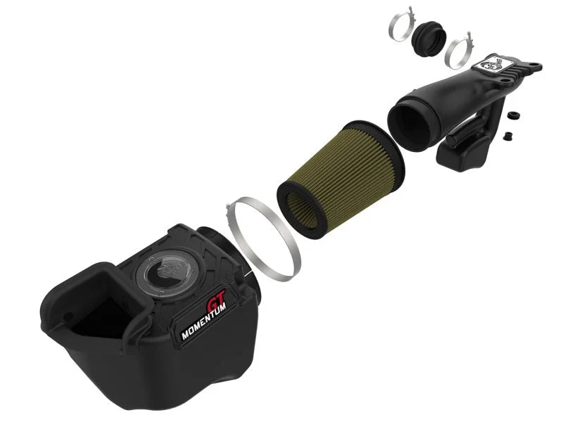 aFe Momentum GT Pro GUARD 7 Cold Air Intake System 12-18 Jeep Wrangler JK V6 3.6L - Additional View 7