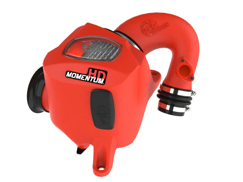 aFe Momentum HD Cold Air Intake System Red w/ Pro DRY S Filter fits 2015-2025 Toyota Hilux L4-2.4/2.8l (td) - Main Product...