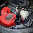 Load image into Gallery viewer, aFe Momentum HD Cold Air Intake System Red w/ Pro DRY S Filter fits 2015-2025 Toyota Hilux L4-2.4/2.8l (td) - Side View