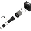 Load image into Gallery viewer, aFe Momentum HD Cold Air Intake System w/ Pro DRY S Filter Nissan Titan XD 17-21 V8-5.6L - Back View