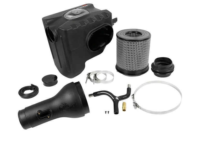 aFe Momentum HD Cold Air Intake System w/ Pro DRY S Filter Nissan Titan XD 17-21 V8-5.6L - Additional View 9