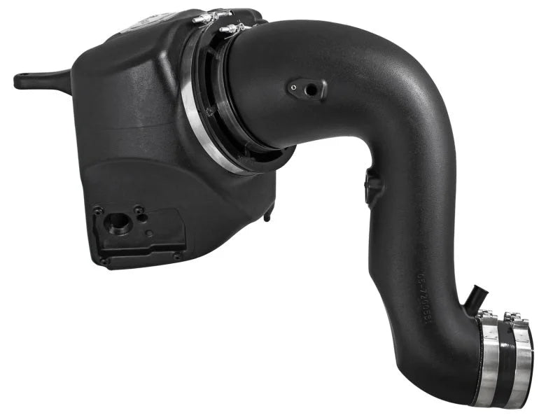 aFe Momentum HD PRO 10R Stage-2 Si Air Intake System 13-14 Dodge RAM Diesel Trucks L6 6.7L (td) - Installation View