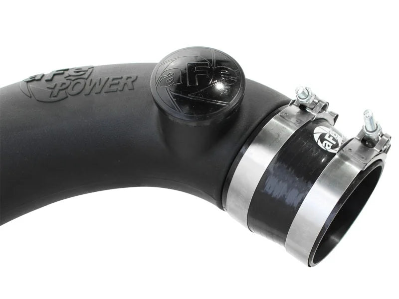 aFe Momentum HD PRO 10R Stage-2 Si Intake 01-04 GM Diesel Trucks V8-6.6L LB7 - Back View