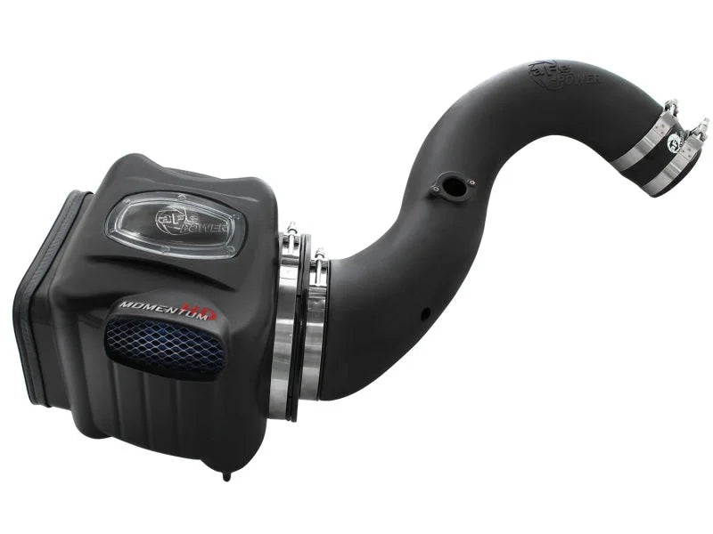 aFe Momentum HD PRO 10R Stage-2 Si Intake 04.5-05 GM Diesel Trucks V8-6.6L LLY - Side View