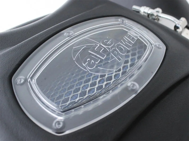 aFe Momentum HD PRO 10R Stage-2 Si Intake 06-07 GM Diesel Trucks V8-6.6L (td) LLY/LBZ - Back View