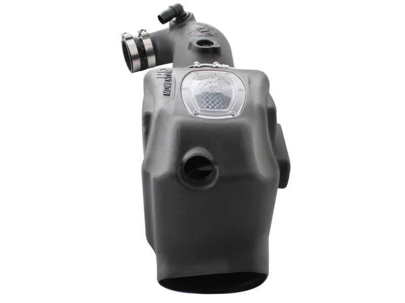 aFe Momentum HD PRO 10R Stage-2 Si Intake 08-10 Ford Diesel Trucks V8-6.4L (td) - Back View