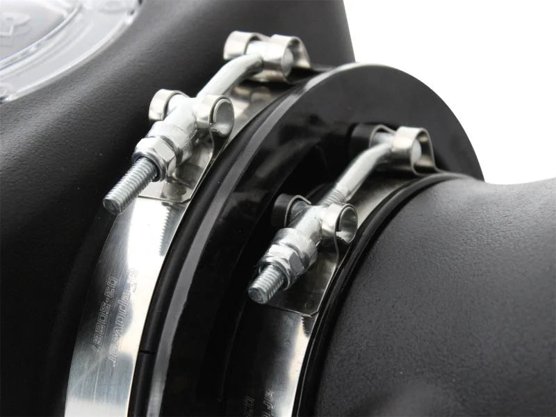 aFe Momentum HD PRO 10R Stage-2 Si Intake 08-10 Ford Diesel Trucks V8-6.4L (td) - Installation View