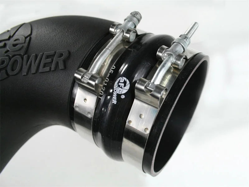 aFe Momentum HD PRO 10R Stage-2 Si Intake 11-16 GM Diesel Trucks V8-6.6L (td) LML - Back View