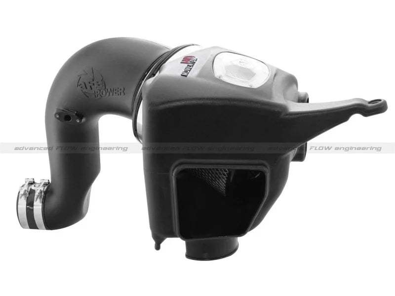 aFe Momentum HD PRO Dry S Stage-2 Intake System Dodge Diesel Trucks 03-07 L6 (Use afe51-72002-E) - Side View