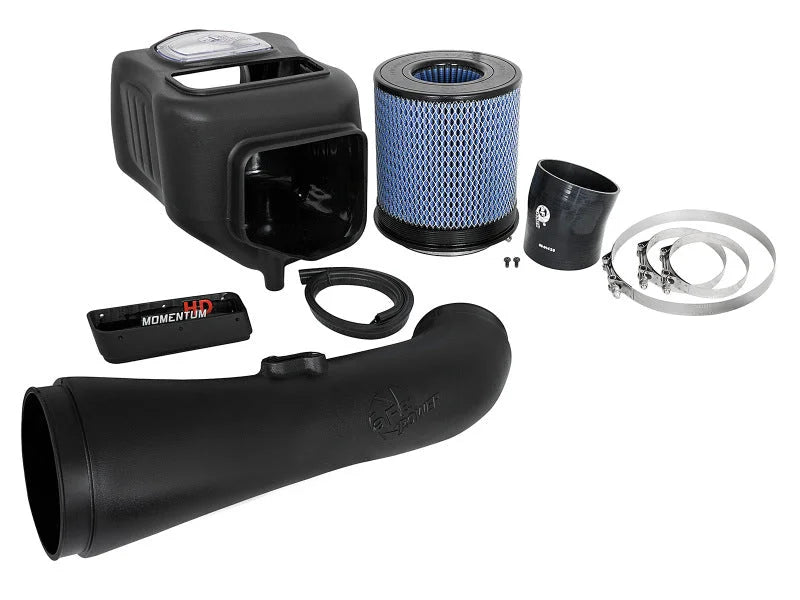 aFe Momentum HD Pro 10R Cold Air Intake System 2017 GM Diesel Trucks V8-6.6L L5P - Additional View 9