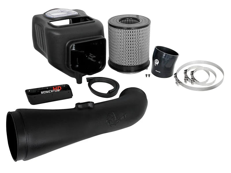 aFe Momentum HD Pro DRY S 2017 GM Diesel Trucks V8-6.6L Cold Air Intake System - Additional View 7