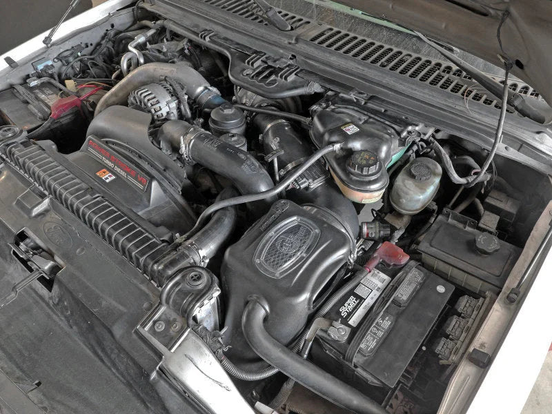 aFe Momentum HD Pro DRY S Stage-2 Si Intake 03-07 Ford Diesel Trucks V8-6.0L (See afe51-73003-E) - Side View