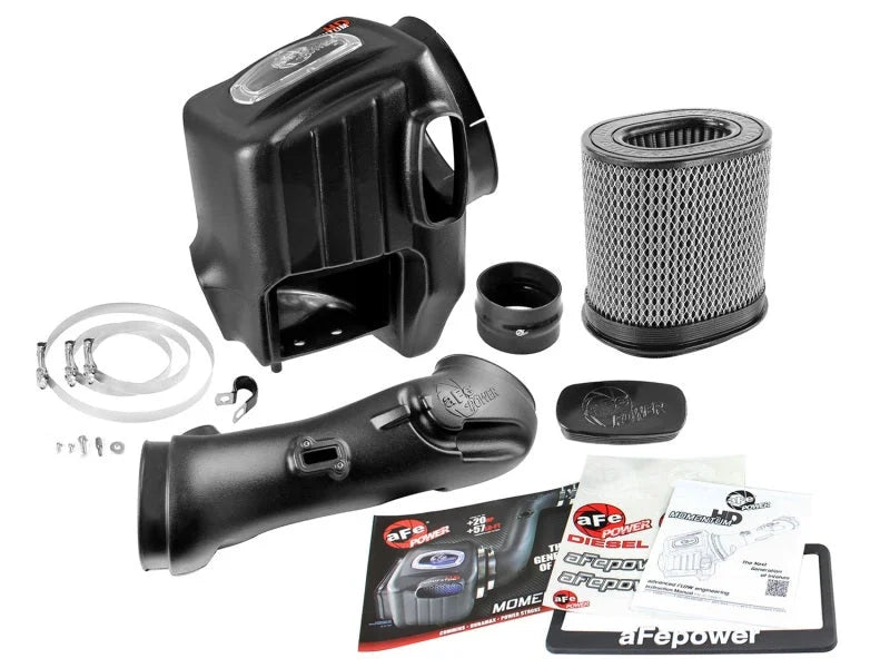 aFe Momentum HD Pro DRY S Stage-2 Si Intake 11-15 Ford Diesel Trucks V8-6.7L (See afe51-73005-E) - Side View