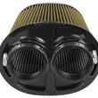 Load image into Gallery viewer, aFe Momentum Intake Rep Air Filter w/PG7 Media-3in F (Dual) x (8.25x6.25)in B x (7.25x5)in T x 9in H - Additional View 5