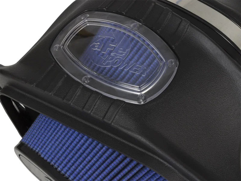 aFe Momentum Pro 5R Cold Air Intake System 15-17 Chevy Corvette Z06 (C7) V8-6.2L (sc) - Back View