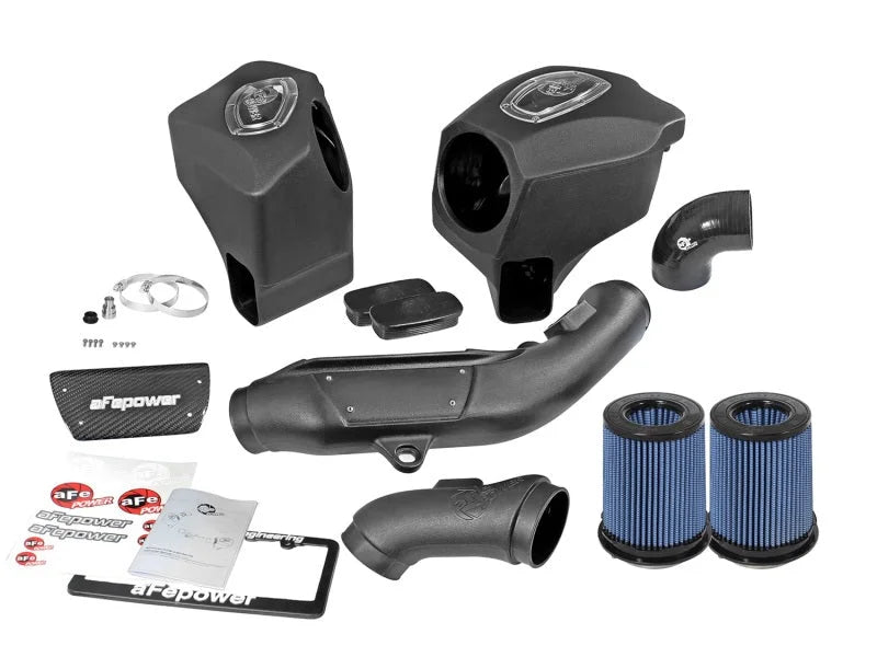 aFe Momentum Pro 5R Cold Air Intake System 15-18 BMW M3/M4 (F80/82/83) L6-3.0L (tt) S55 - Additional View 6