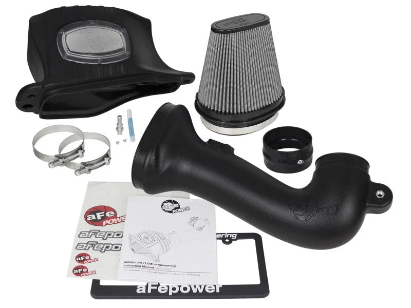 aFe Momentum Pro DRY S Cold Air Intake System 15-17 Chevy Corvette Z06 (C7) V8-6.2L (sc) - Additional View 7