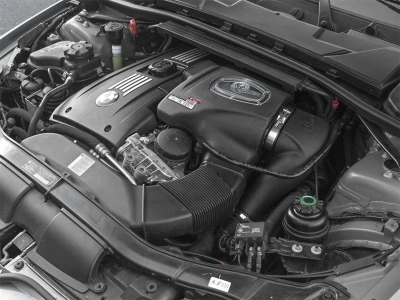 aFe Momentum Pro DRY S Intake System 07-10 BMW 335i/is/xi (E90/E92/E93) - Side View