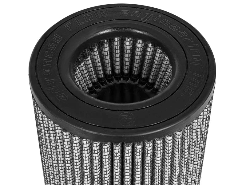 aFe Momentum Replacement Air Filter PDS 3-1/2F x 5B x 4-1/2T (Inv.) - Side View