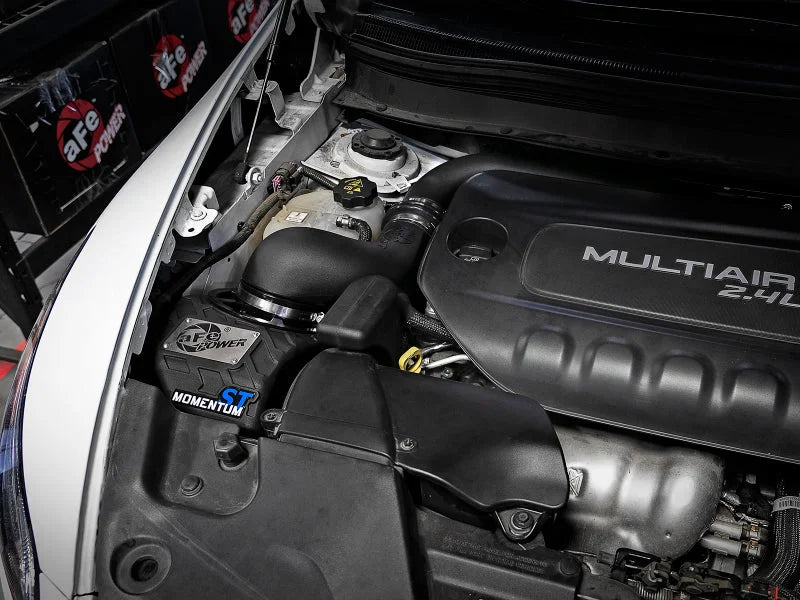 aFe Momentum ST Pro 5R Cold Air Intake System 14-17 Jeep Cherokee (KL) I4-2.4L - Side View