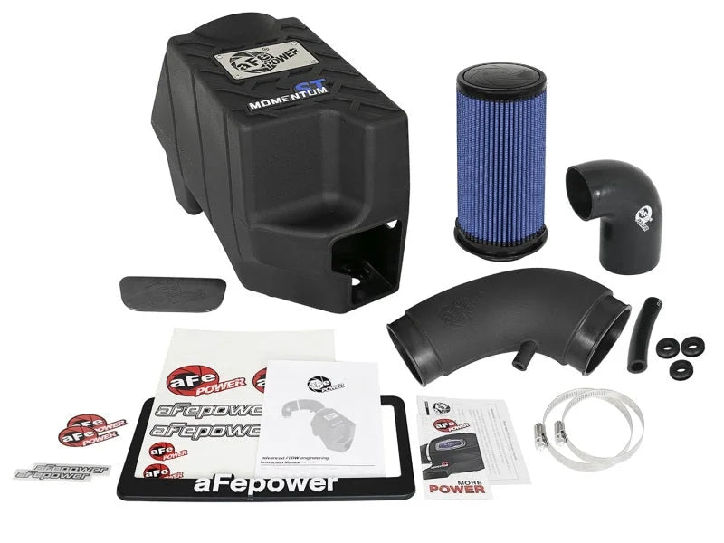 aFe Momentum ST Pro 5R Cold Air Intake System 91-01 Jeep Cherokee (XJ) I6 4.0L - Installation View