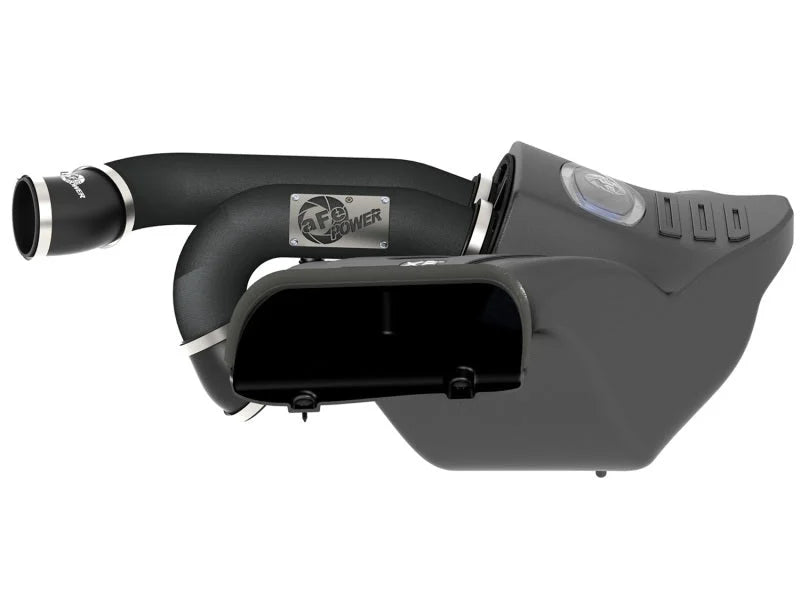aFe Momentum XP Pro 5R Cold Air Intake System 17-18 Ford F-150 Raptor V6-3.5L (tt) EcoBoost - Back View