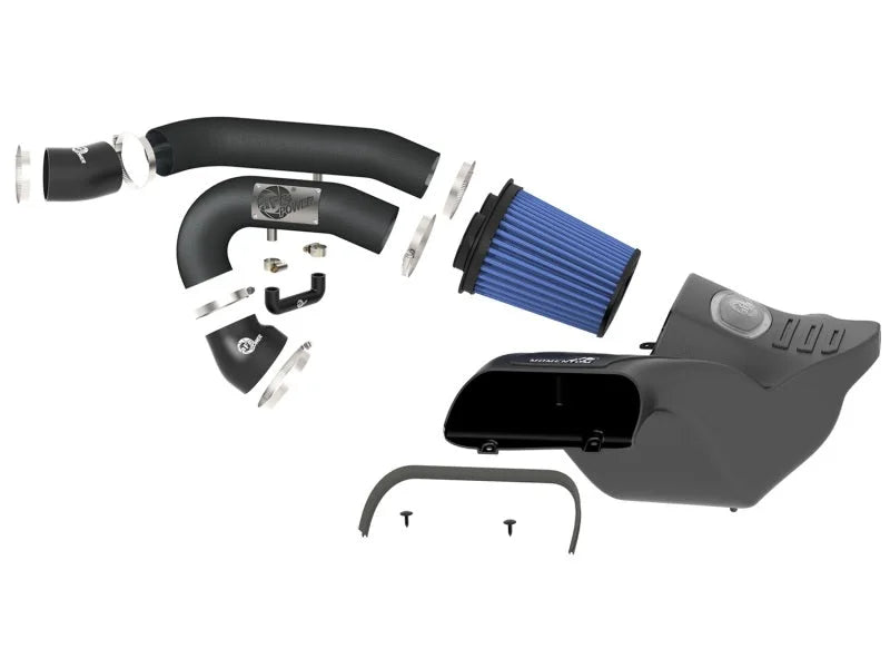 aFe Momentum XP Pro 5R Cold Air Intake System 17-18 Ford F-150 Raptor V6-3.5L (tt) EcoBoost - Installation View