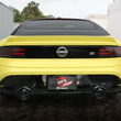 Load image into Gallery viewer, aFe Nissan Z 23-23 V6-3.0L Takeda 2-1/2in 304 SS Axle-Back Exhaust System w/ Black Tips - Back View