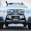 Load image into Gallery viewer, aFe POWER 15-19 Subaru Outback H4 2.5L / H6 3.6L Terra Guard Front Bumper w/ Winch Mount - Side View